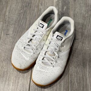 Nike White Metcon Athletic Shoes